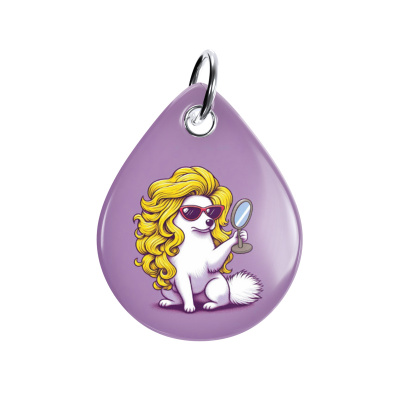 Адресник ISBC "Красивый", размер M, арт. 006-59499