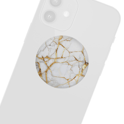 NFC-визитка ISBC "Белый мрамор", стикер, арт. 006-58451