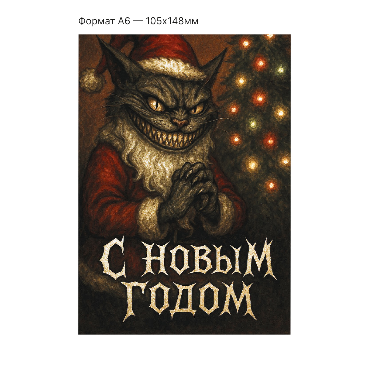 Интерактивная открытка с NFC "Новый год с сюрпризом", ISBC, арт. 121-62834