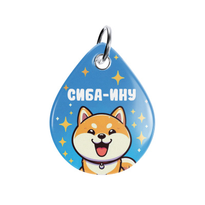 Адресник ISBC "Сиба-ину", размер М, арт. 006-62532