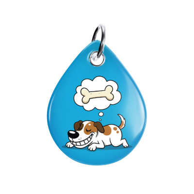 Адресник ISBC "Косточка", размер M, арт. 006-59495