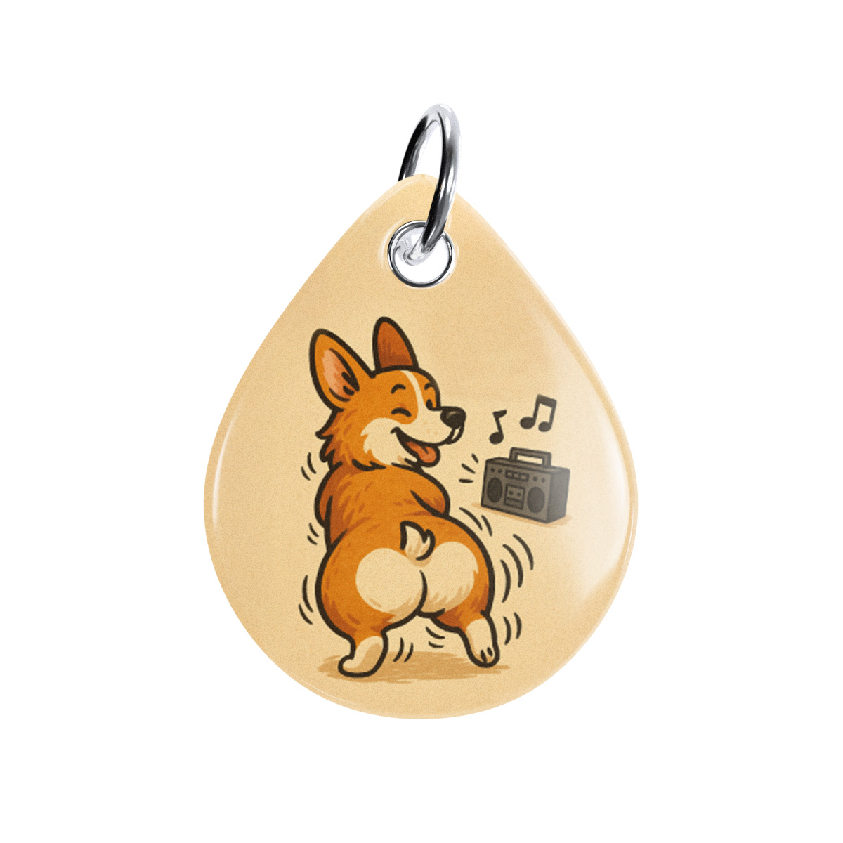 Адресник ISBC "Корги", размер М, арт. 006-62560