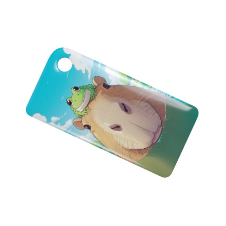 Брелок ISBC «Тройка» «Капибара; С лягушкой на голове» Брелок ISBC Тройка капибара с лягушкой на голове