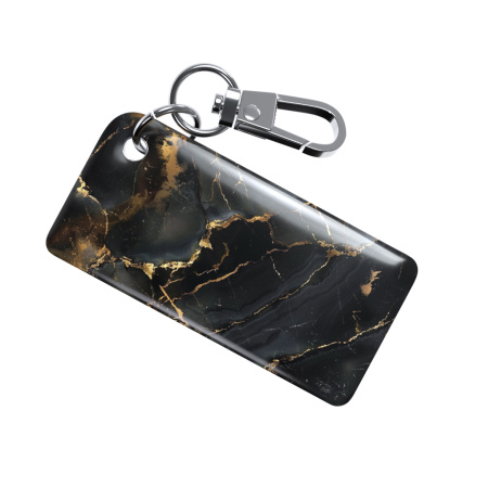 NFC-визитка ISBC «Черный мрамор», брелок - купить