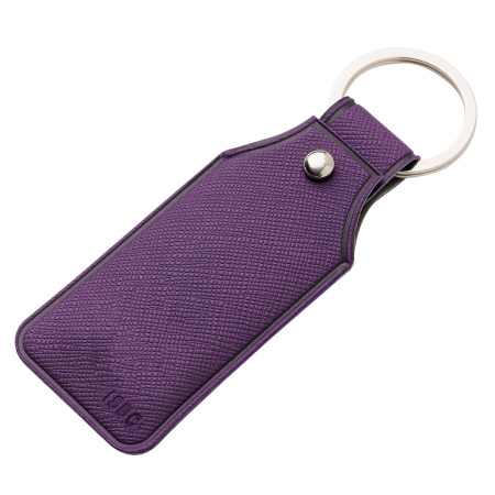 Чехол для карты брелока «Тройка» фиолетовый – купить