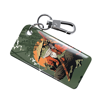 NFC-визитка ISBC «Зеленый самурай», брелок - купить