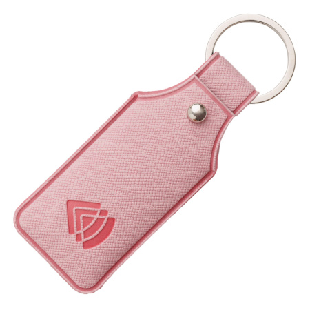 Чехол для карты брелока «Тройка» розовый – купить