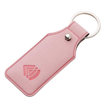 Чехол для карты брелока «Тройка» розовый – купить