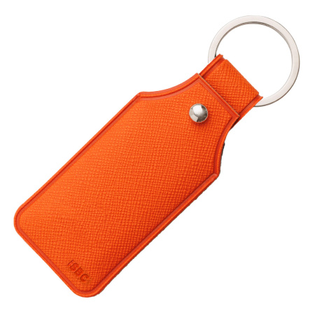 Чехол для карты брелока «Тройка» оранжевый – купить