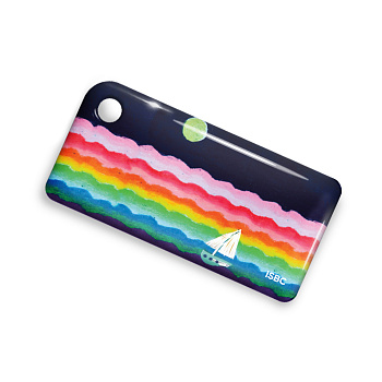 Брелок ISBC с функционалом карты "Тройка" "Детские рисунки; Кораблик" арт. 121-22296