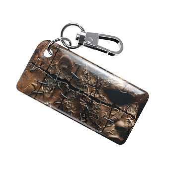 NFC-визитка ISBC «Кожаный», брелок - купить