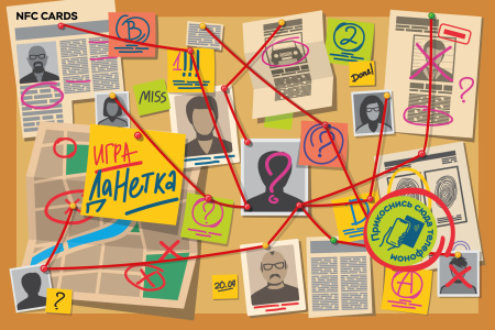 Интерактивная открытка NFC CARDS "Игра Данетка; Загадочные ситуации" арт. 006-25545 Интерактивная открытка NFC CARDS "Игра Данетка; Загадочные ситуации" арт. 006-25545