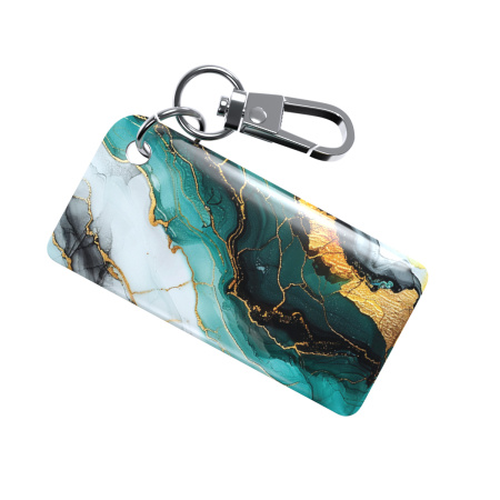 NFC-визитка ISBC «Зеленый мрамор», брелок - купить