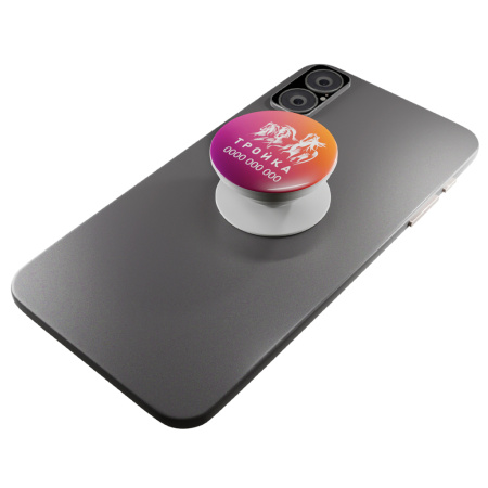 Попсокет ISBC с функционалом карты "Тройка" "Тула мастерская России!", арт. 121-22067