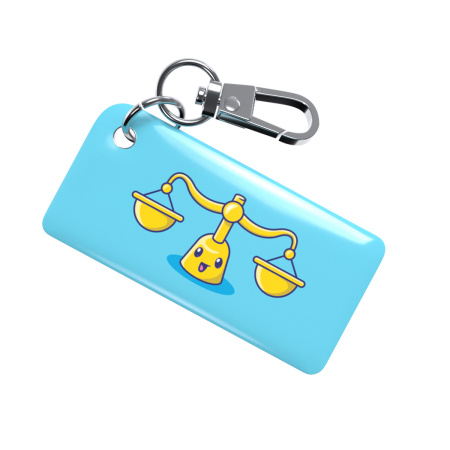 NFC-визитка ISBC «Знаки зодиака, Весы», брелок - купить