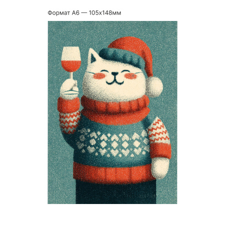 Интерактивная открытка с NFC "Успехов в Новом году", ISBC, арт. 121-62865