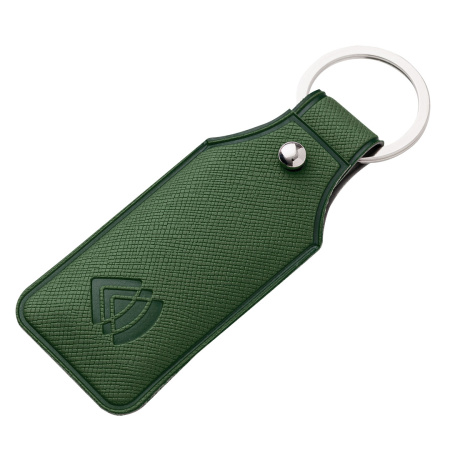 Чехол для карты брелока «Тройка» темно-зелёный – купить