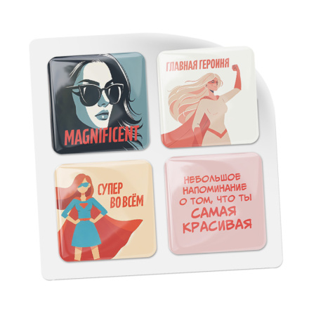 3D стикеры ISBC подарочный набор женщина-воин