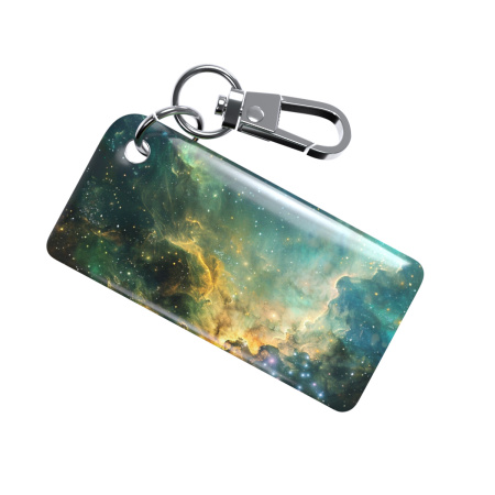 NFC-визитка ISBC «Зеленая небула», брелок - купить
