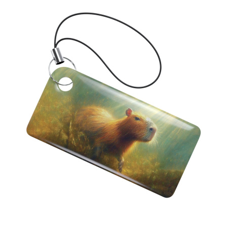 Брелок ISBC Тройка капибара плывущая под водой