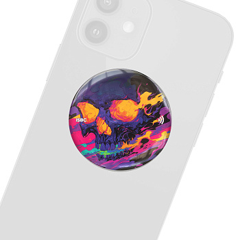 NFC-визитка ISBC «Красочная смерть», стикер - купить