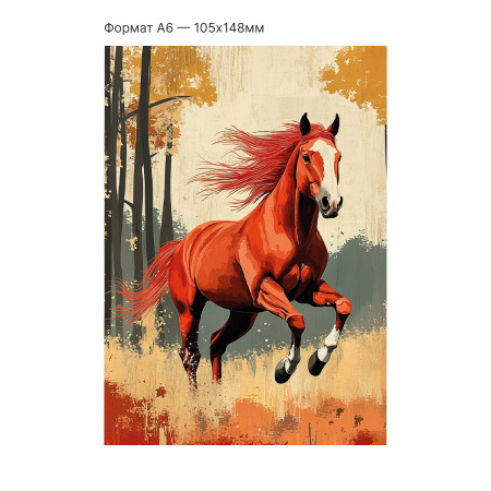 Интерактивная открытка с NFC "Символ года; Сила огненной лошади", ISBC, арт. 121-62873