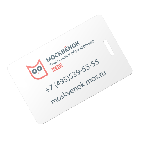 Смарт-карта ISBC "Москвёнок", арт. 006-28193 Смарт-карта ISBC "Москвёнок", арт. 006-28193