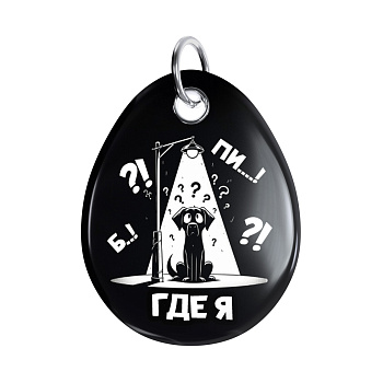 Адресник ISBC "Где собака?"