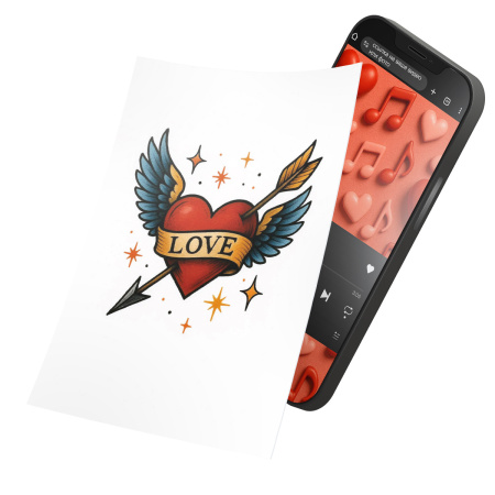 Интерактивная открытка с NFC "Стрела любви", ISBC, арт. 121-64505