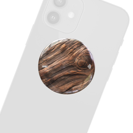 NFC-визитка ISBC «Текстура дерева», стикер - купить