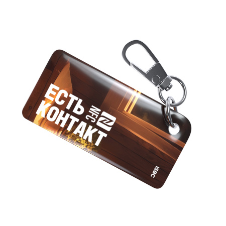 NFC-визитка ISBC «Кот с ламной», брелок - купить