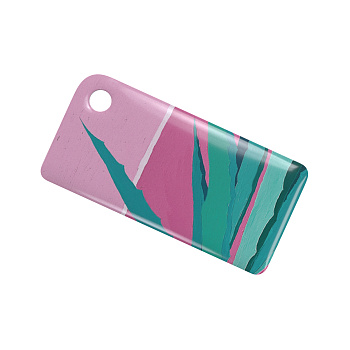 Брелок ISBC с функционалом карты "Тройка" "Городские джунгли; Алоэ" арт. 121-45685