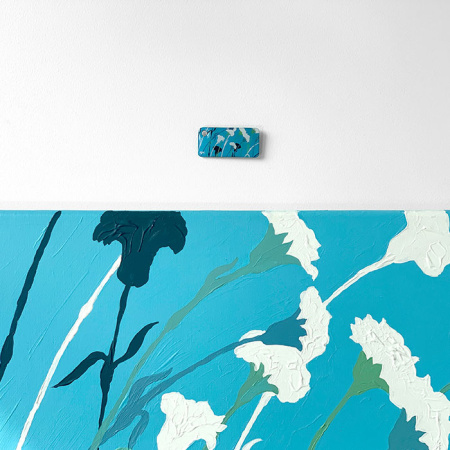 Брелок ISBC с функционалом карты "Тройка" "Городские джунгли; Гвоздика" арт. 121-21235