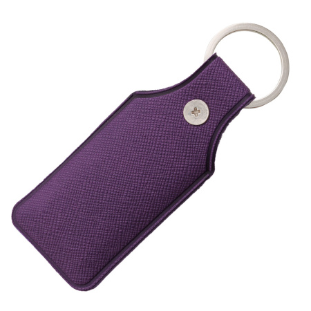 Чехол для карты брелока «Тройка» фиолетовый – купить