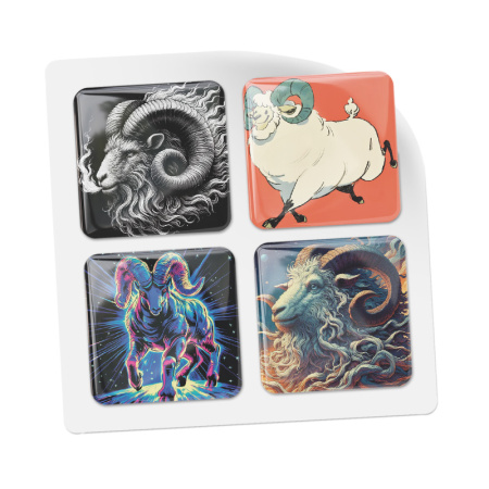 3D-стикеры ISBC "Знаки зодиака; Овен", 4 шт., арт. 006-57248 3D-стикеры ISBC "Знаки зодиака; Овен", 4 шт., арт. 006-57248