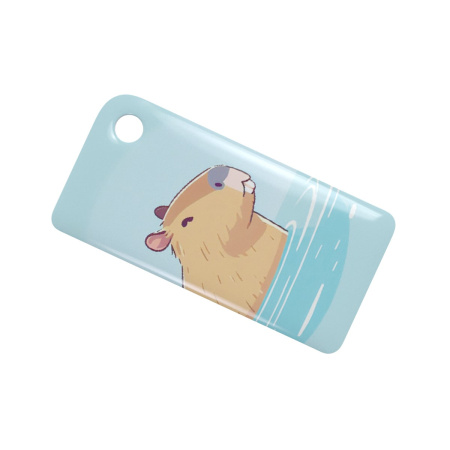 Брелок ISBC Тройка капибара в воде стиль Азия