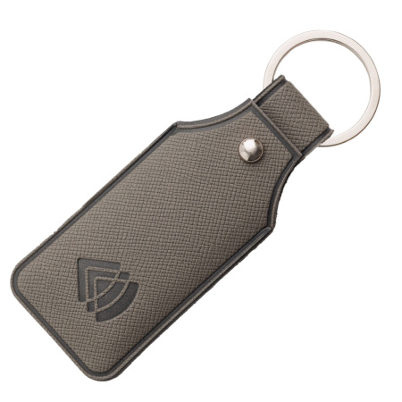 Чехол для карты брелока «Тройка» серый – купить