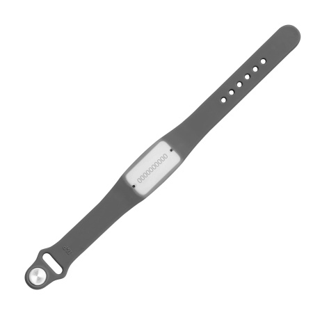 Браслет силиконовый «Москвенок», серый, размер М, арт. 006-21098