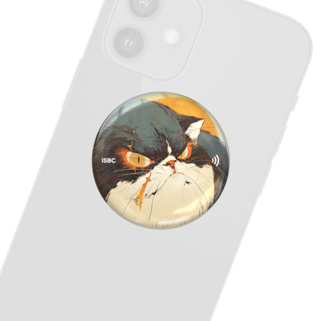 NFC-визитка ISBC «Ни шагу ближе», стикер - купить