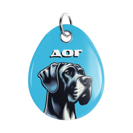 Адресник ISBC "Дог", размер L, арт. 006-62492