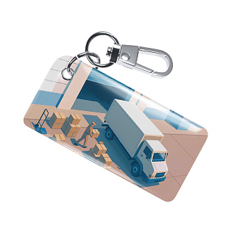 NFC-визитка ISBC «Грузоперевозки», брелок - купить