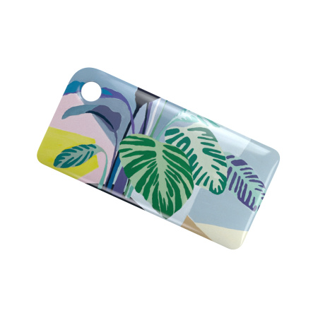 Брелок ISBC с функционалом карты "Тройка" "Городские джунгли; Диффенбахия" арт. 121-45688