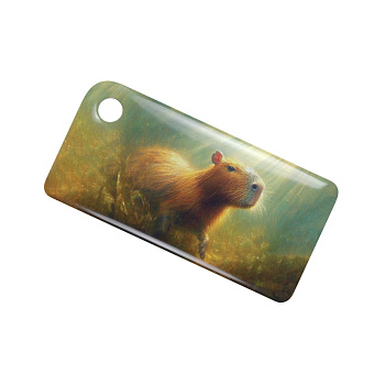 Брелок ISBC Тройка капибара плывущая под водой