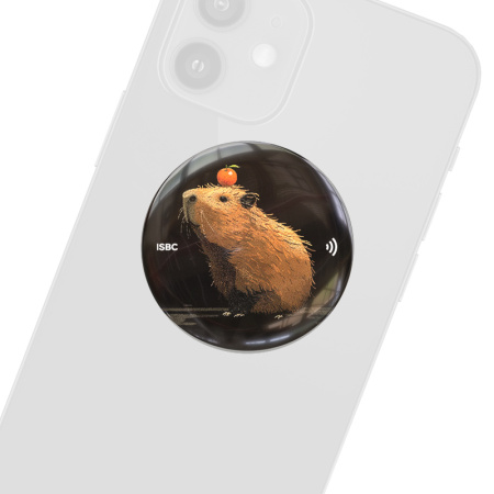 NFC-визитка ISBC «Капибара», стикер - купить