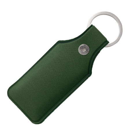 Чехол для карты брелока «Тройка» темно-зелёный – купить