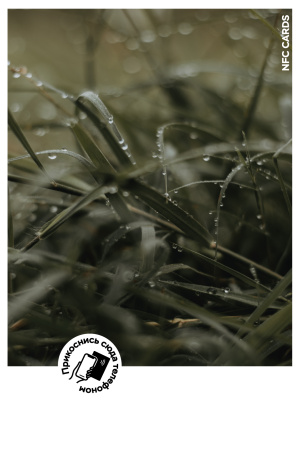 Интерактивная открытка NFC CARDS "Mood; Dew", арт. 121-24519
