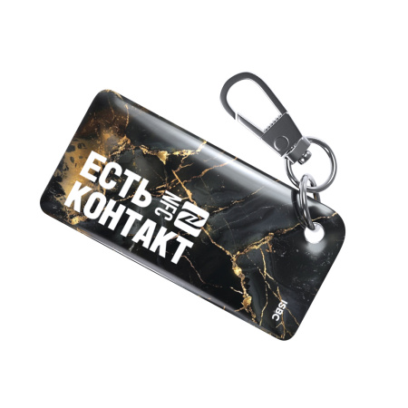 NFC-визитка ISBC «Черный мрамор», брелок - купить