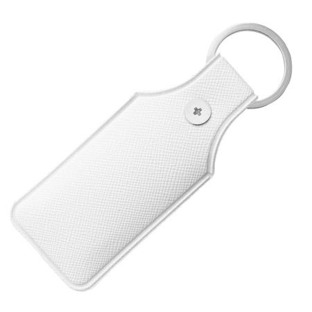 Чехол для карты брелока «Тройка» белый – купить