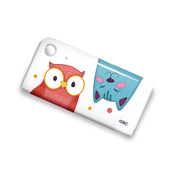 Брелок ISBC "Москвёнок" "Сова и Кот", арт.121-32375