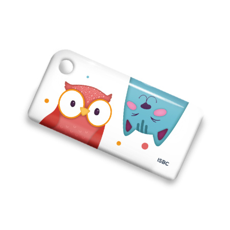 Брелок ISBC "Москвёнок" "Сова и Кот", арт.121-32375